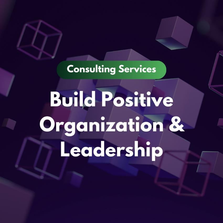 Build Positive Organization & Leadership 